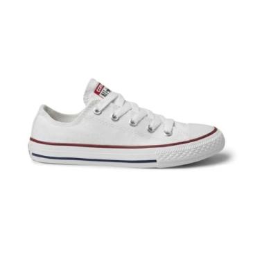 Imagem de Converse T nis feminino Chuck Taylor All Star Lift plataforma jeans fashion, Branco/preto, 11