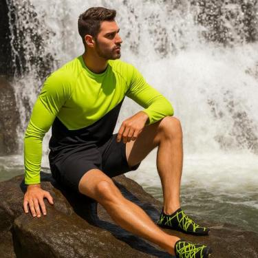 Imagem de Sapato Aquático Esportivo Neoprene Seca Rápido Unissex Antiderrapante 