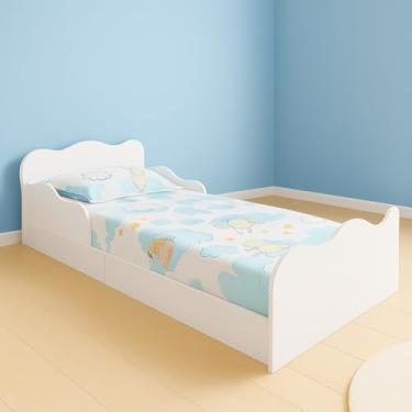 Imagem de MINI CAMA MONTESSORIANA JUVENIL SONHAR 100% MDF - BRANCO