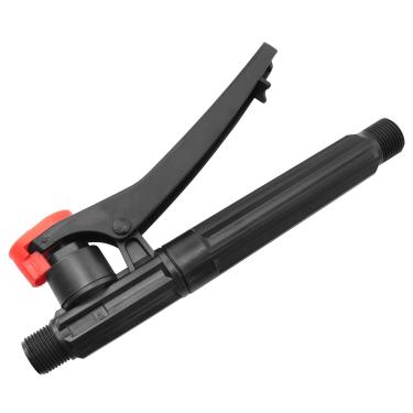 Imagem de E-outstanding Interruptor de pulverizador vermelho de cabeça grande interruptor de plástico pulverizador de pressão da bomba comprimento 190 mm