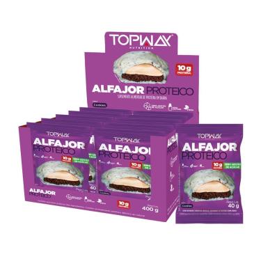 Imagem de Alfajor Proteíco Cookies Sem Açúcar Topway Caixa Com 10 Un-Unissex