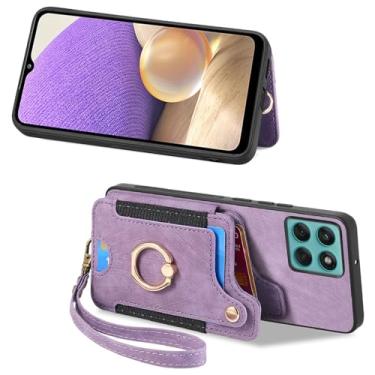 Imagem de Asuwish Capa de telefone compatível com Moto Edge 60 Fusion FGDGNK US roxa