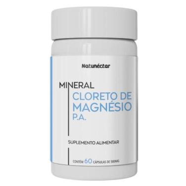 Imagem de Cloreto De Magnésio P.A Suplemento Alimentar Natural vitaminico 60 Cap