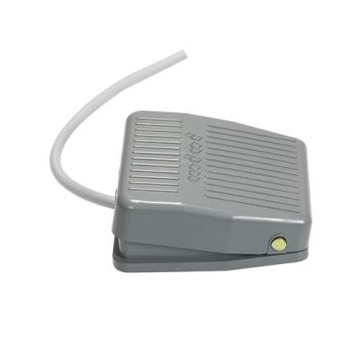 Imagem de Pedal de Passo TFS-201 Potência Elétrica SPDT Momentâneo Controle NO NC Travamento Reset DC5-48V AC24-250V 10A Alloy Rind