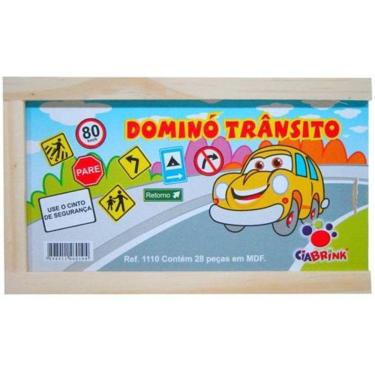 Imagem de Dominó Trânsito - Madeira - Ciabrink