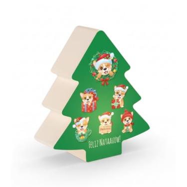 Imagem de Luminária Árvore de Natal Feliz Natauw – Iluminação Suave Decorativa – Polietileno Resistente – Compatível com Lâmpada LED E27 – Perfeita Para Sala, Quarto e Ambientes Festivos