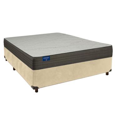 Imagem de Colchão Casal D33 + Box Perola - Orthotech Inducol