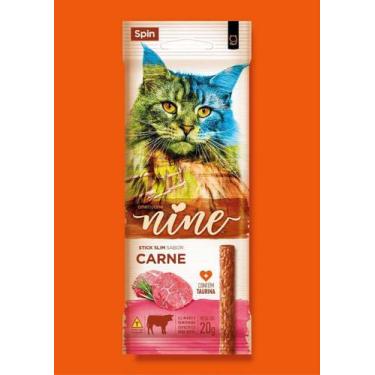 Imagem de Bifinho Spin para Gatos Sabor Salmão Carne Frango Cordeiro, CARNE