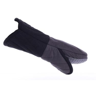 Imagem de Luvas de bico de pato resistentes ao calor para forno, microondas - cinza