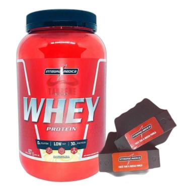 Imagem de Nutri Whey Isolado Hidro Baunilha 900g  + Luva Integralmedica-Unissex