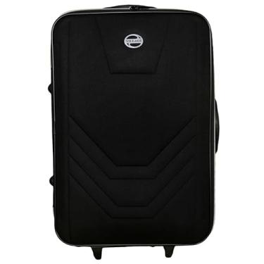 Imagem de Mala Média 23kg Rodinhas Resistente Village Viagem Rígida (Preto)