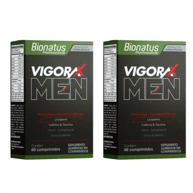 Imagem de Kit 2 Vigorax Men Suplemento Alimentar 60 Comp da Bionatus