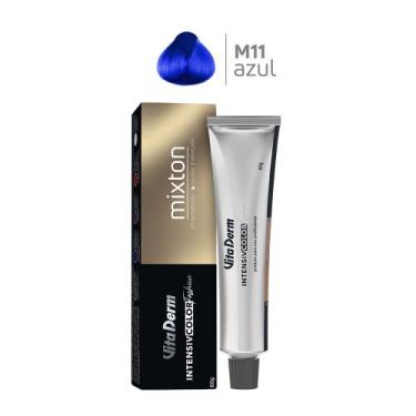 Imagem de Coloração Profissional Mixton M11 Azul 60g - Vita Derm