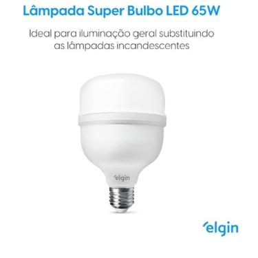 Imagem de Lâmpada Bulbo LED GNA 50W 6500k Elgin Bivolt
