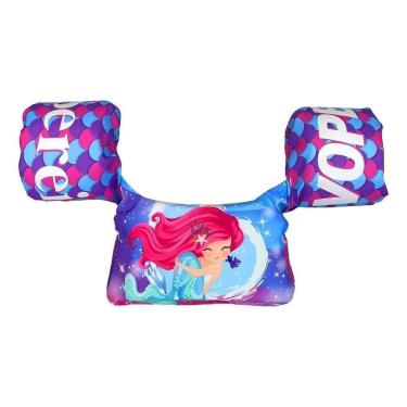 Imagem de Colete Infantil Boia Segurança Náutica Aprovado Mar - Sereia