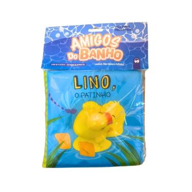 Imagem de Livro Fofinho Para Bebês Amigos Do Banho - Lino, O Patinho