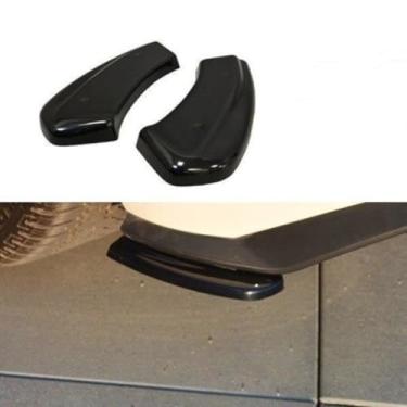 Imagem de Spoiler traseiro do carro difusor labial modificação peça compatível com Golf 7.5 GTI protetor de para-choque capa acessórios de carro (acabamento de canto)