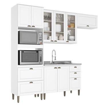 Imagem de Cozinha Modulada Classy Composição 4 Branco - Thb