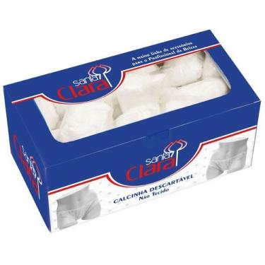 Imagem de Calcinha Descartável Não Tecido - Santa Clara, 50 unidades, Grande (86