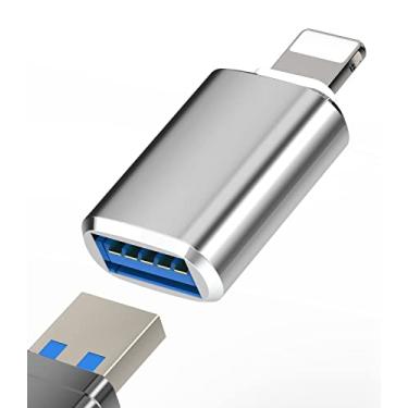 Imagem de Adaptador Lightning macho para USB fêmea OTG cabo de sincronização de dados para iPhone Apple 13 11 12pro Max Mini XR X XS 8 7 6plus Ipad Air, câmera, leitor de cartão, USB 3.0 A, mouse, teclado, HUB