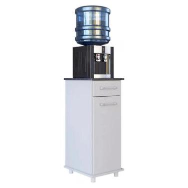 Imagem de Balcão Multiuso Ísis para Bebedouro e Cantinho do Café 1 Porta 1 Gavet