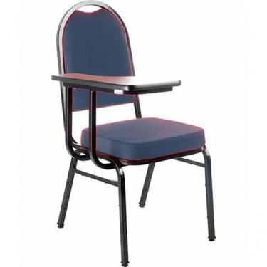 Imagem de Cadeira Universitária Para Auditório Linha Hotel Azul