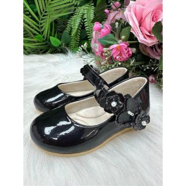 Imagem de Sapatilha Doce Pe Lili Preta para Meninas - Conforto e Estilo, Preto, 