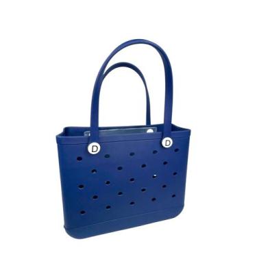 Imagem de Bolsa Eva Premium Azul Escuro Luxo Praia Piscina Impermeável - - Allur