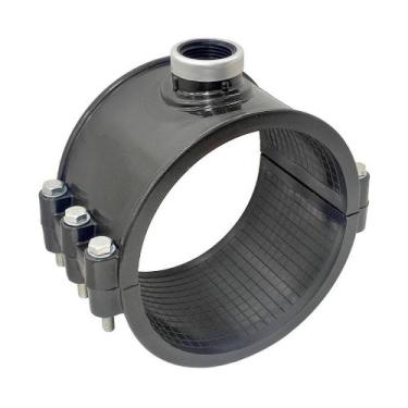 Imagem de Colar de Tomada Reforçado em Polipropileno 200 mm x 4" BSP - Aqua Plas