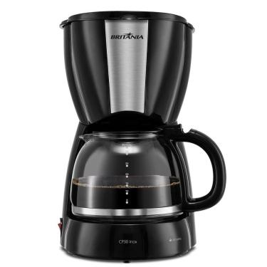 Imagem de Cafeteira Britânia CP30 Inox Preta 110V