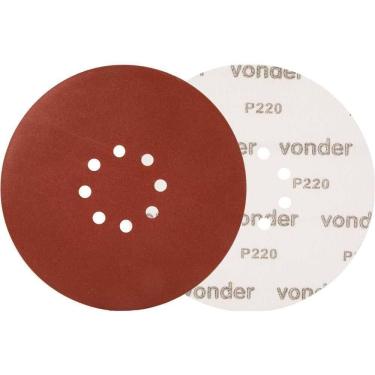Imagem de Disco Lixa Costado Pluma 225mm Grão 220 Lixadeiras Lpv 400b Lpv 600 Lpv 925 Lpv 950b Lpv 1000 Vonder Ostenvonder