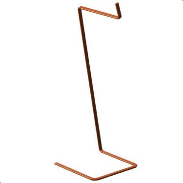 Imagem de Porta Papel Higiênico Suporte Papel De Chão Rose Gold Yiwu - Cromoshop