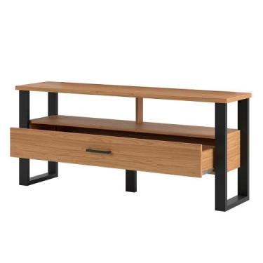 Imagem de Rack Para Sala De Estar 01 Gaveta 01 Prateleira Olivy D03 140 Cm Freij