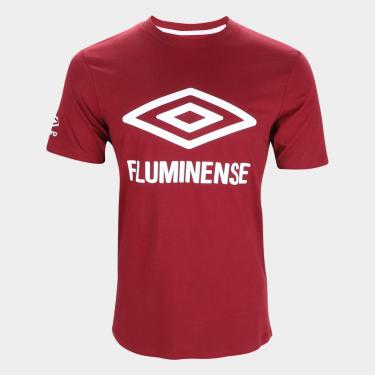 Imagem de Camiseta Fluminense Viagem 22/23 Umbro Masculina-Masculino