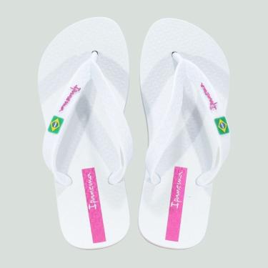 Imagem de Chinelo Ipanema Brasil Branco/Rosa