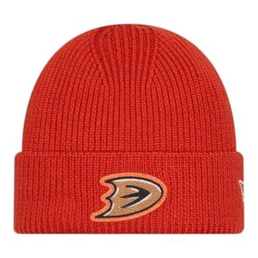 Imagem de Gorro New Era Skull Knit Anaheim Ducks Masculino Laranja-Masculino