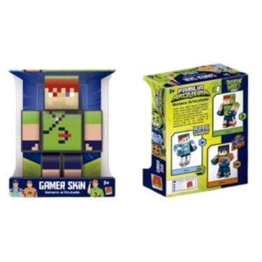 Imagem de Boneco You Tuber Robin Hood Minecraft Articulado Algazzara - Algazarra