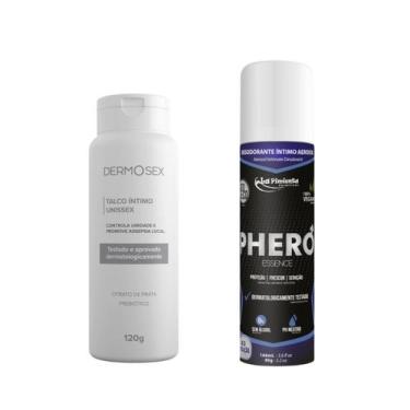 Imagem de Talco E Desodorante Partes Íntima Masculina Umidade E Odor - La Pimien