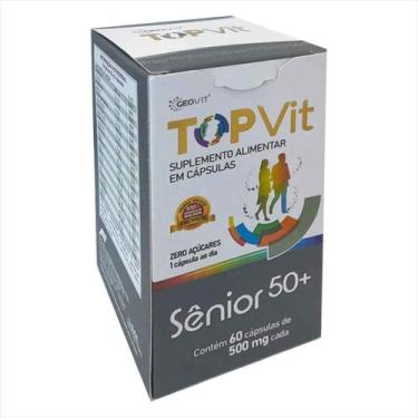 Imagem de Suplemento PoliVitaminico TopVit SENIOR 50 MultiVitaminico 60CPS GEOVI