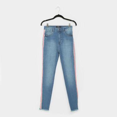 Imagem de Calça Jeans Enfim Cigarrete Feminina, Azul, 34