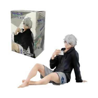 Imagem de Figura De Anime Blue Lock 9cm Nagi Seishiro PVC Boneco De Mesa Fofo Mo