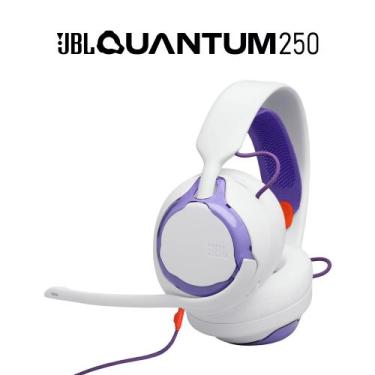 Imagem de Fone de Ouvido Gamer Headset JBL Quantum 250 Branco USB com Som Imersi