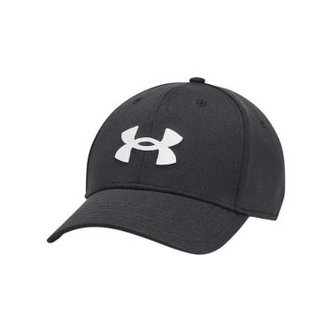 Imagem de Boné Under Armour Blitzing ADJ Preto e Branco - Unissex-Unissex
