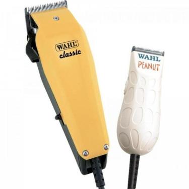 Imagem de Kit de Máquinas de Corte e Acabamento Classic e Peanut para Cabelo Lâmina Aço Inox com...