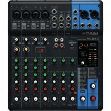 Imagem de Mesa de Som Analógica MG10XU com 10 Canais e Efeitos SPX USB 2.0 Preta Yamaha