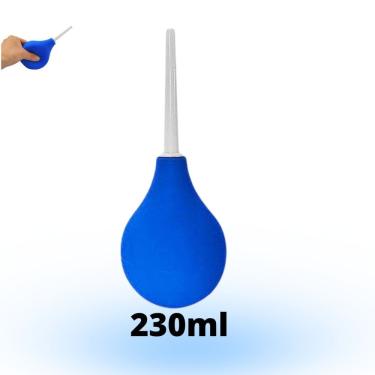 Imagem de Ducha Íntima Unissex OEM 220ml para Higiene Anal e Vaginal em PVC e ABS com Aplicador 2...
