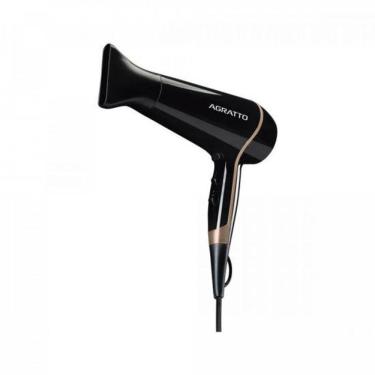 Imagem de Secador de Cabelo Della SC01 1900W com 3 Temperaturas e 2 Velocidades Preto 110V