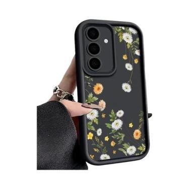 Imagem de Capa De Telefone Floral Macia Para Samsung Galaxy S26 S25 Edge A57 A37
