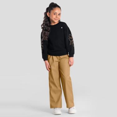 Imagem de Conjunto infantil menina com bordado floral Mundi-Feminino