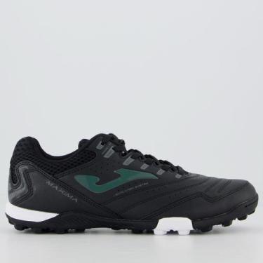 Imagem de Chuteira Joma Maxima Society Preto e Verde, 39